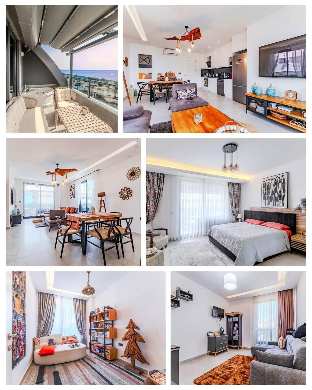 Пентхаус 3+1 160 м² с видом на море