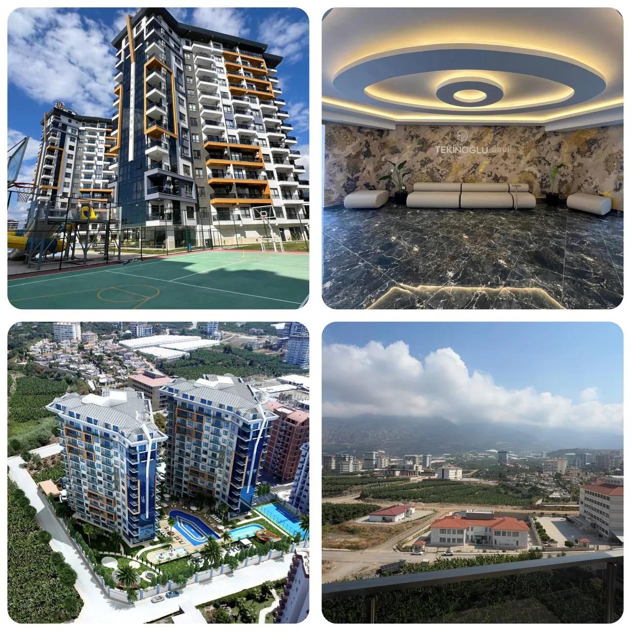 Квартира 1+1 в Tekinoglu Residence, Махмутлар