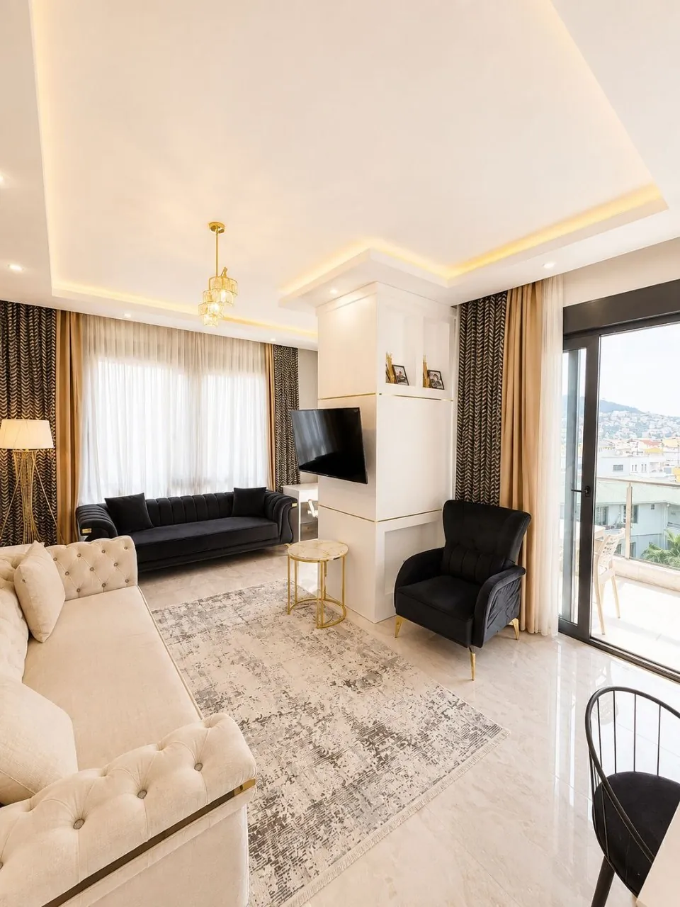 Квартира 2+1 в SEDA TOWER, центр Аланьи 1