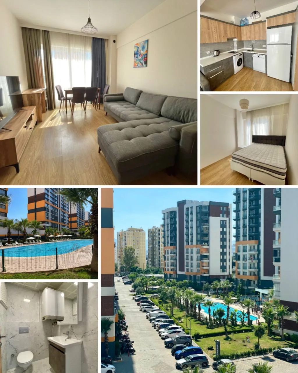 Квартира 1+1 в ЖК EKPA, Кепез 1