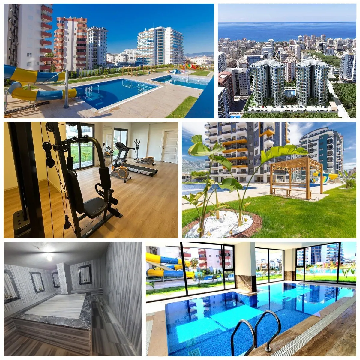 Квартира 1+1 в Tekinoğlu Residence, Махмутлар 1