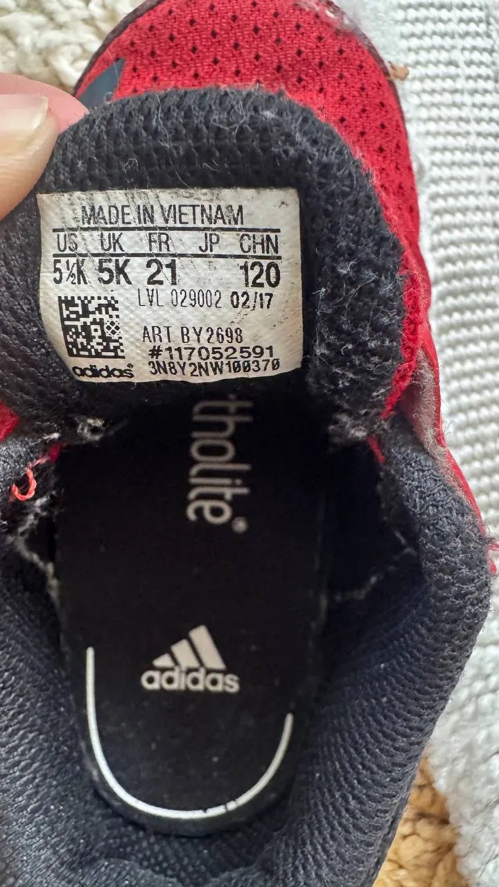 Детские кроссовки New Balance и Adidas размер 21 6