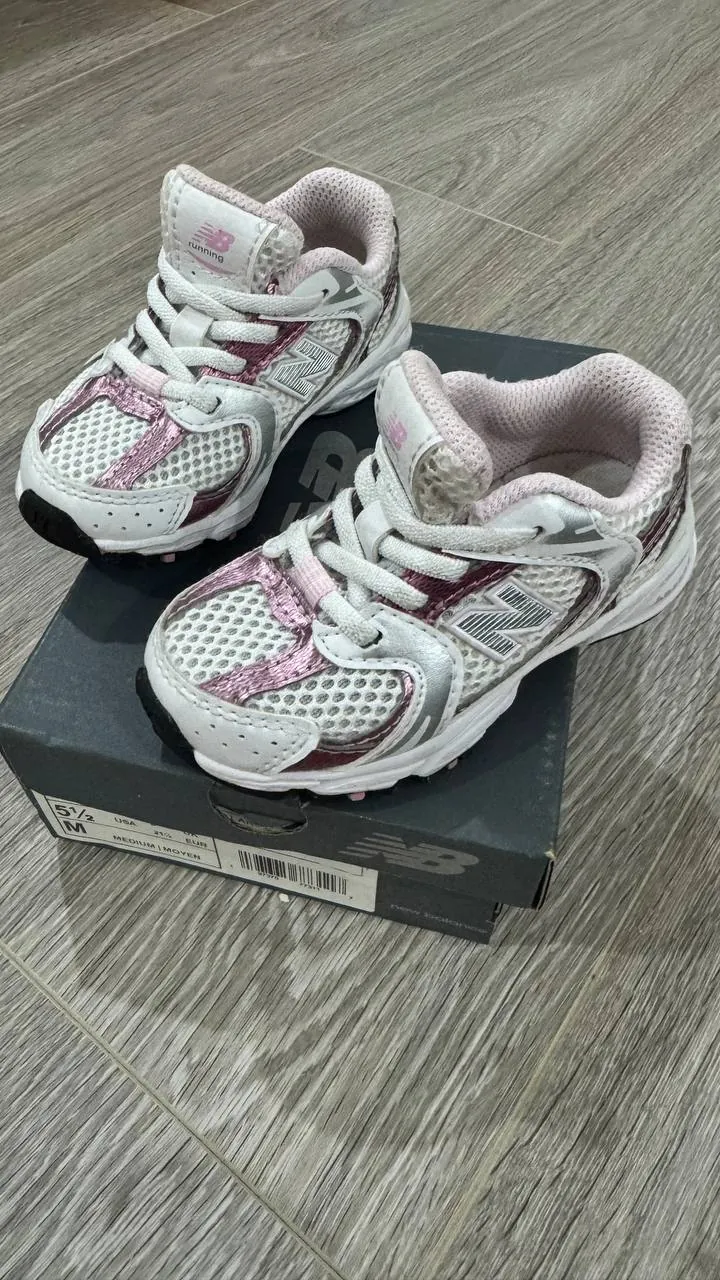 Детские кроссовки New Balance и Adidas размер 21 4