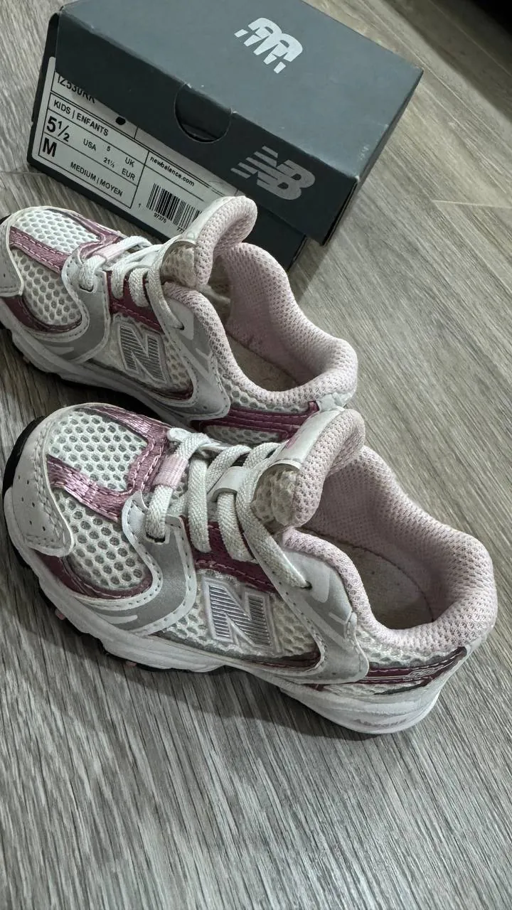 Детские кроссовки New Balance и Adidas размер 21 1