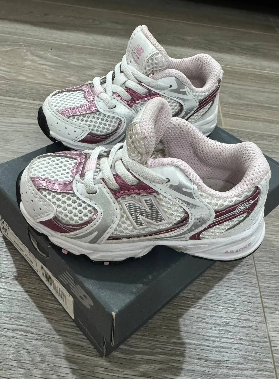 Детские кроссовки New Balance и Adidas размер 21 3