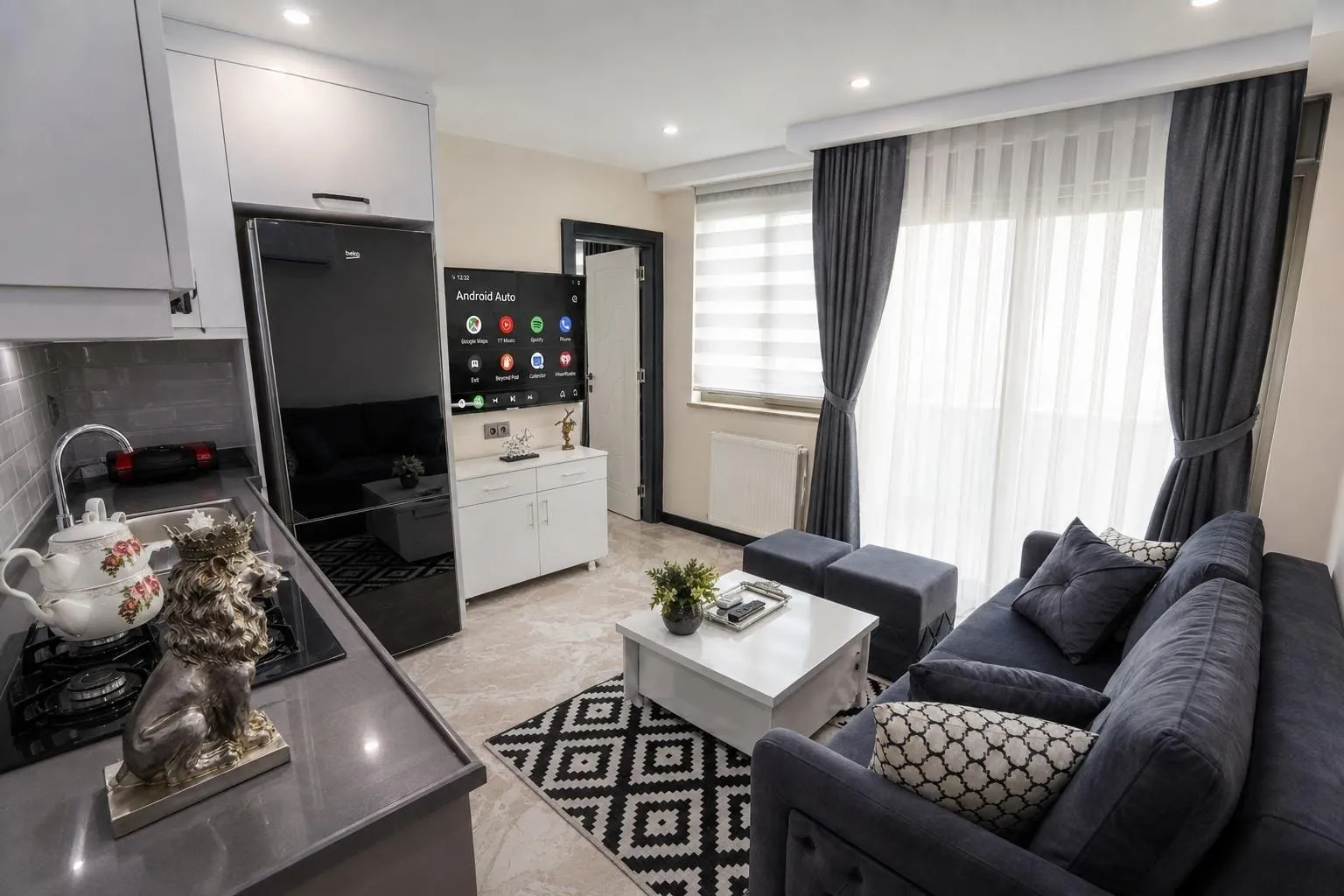Квартира 1+1 45 м² в Коньяалты с бассейном 3