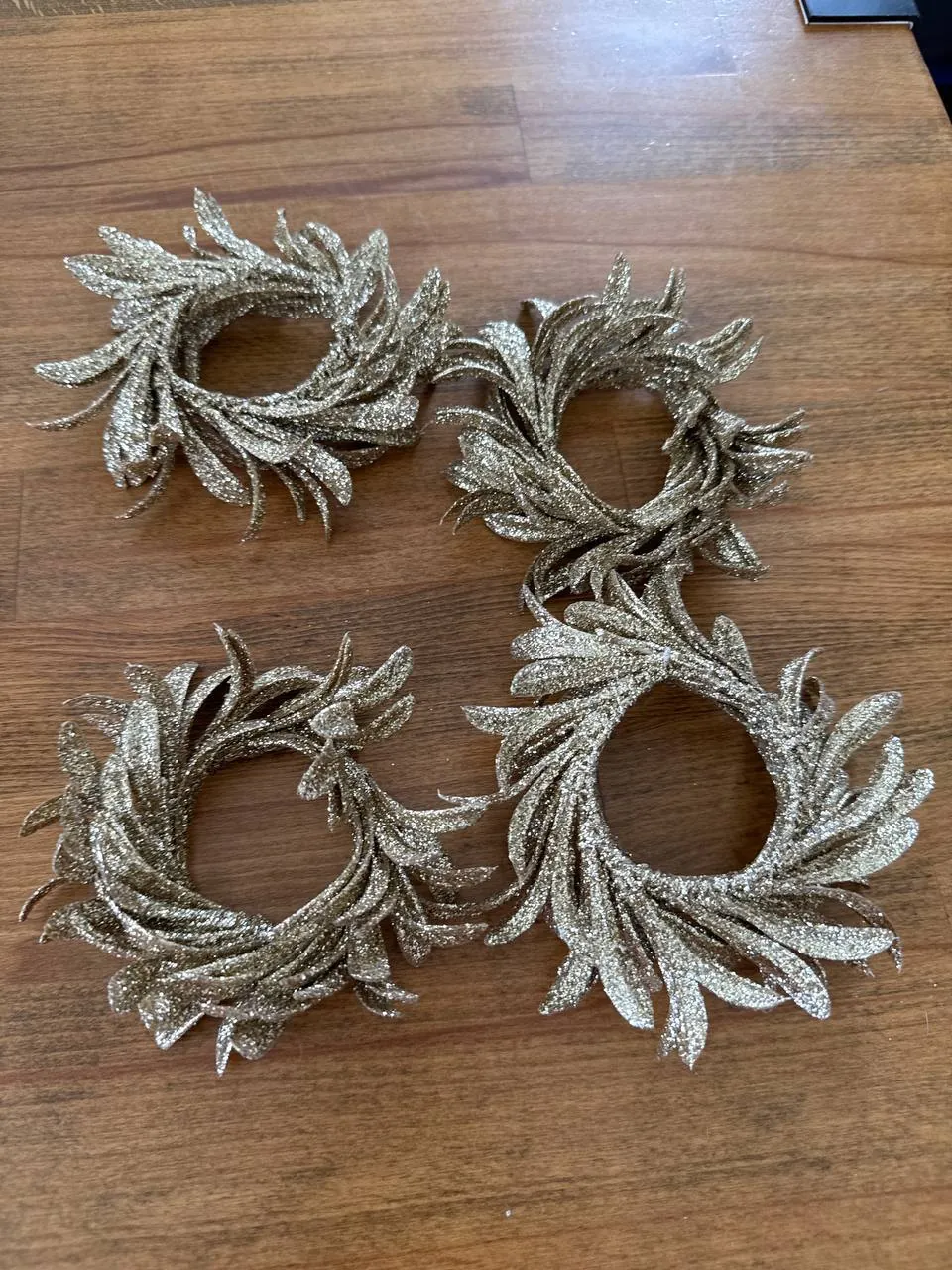 Кольца для салфеток Zara Home золотые 2