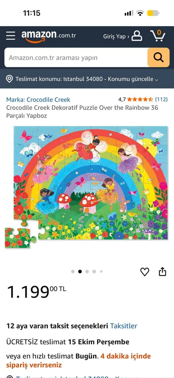Пазлы для девочек Djeco и Crocodile Greek 5