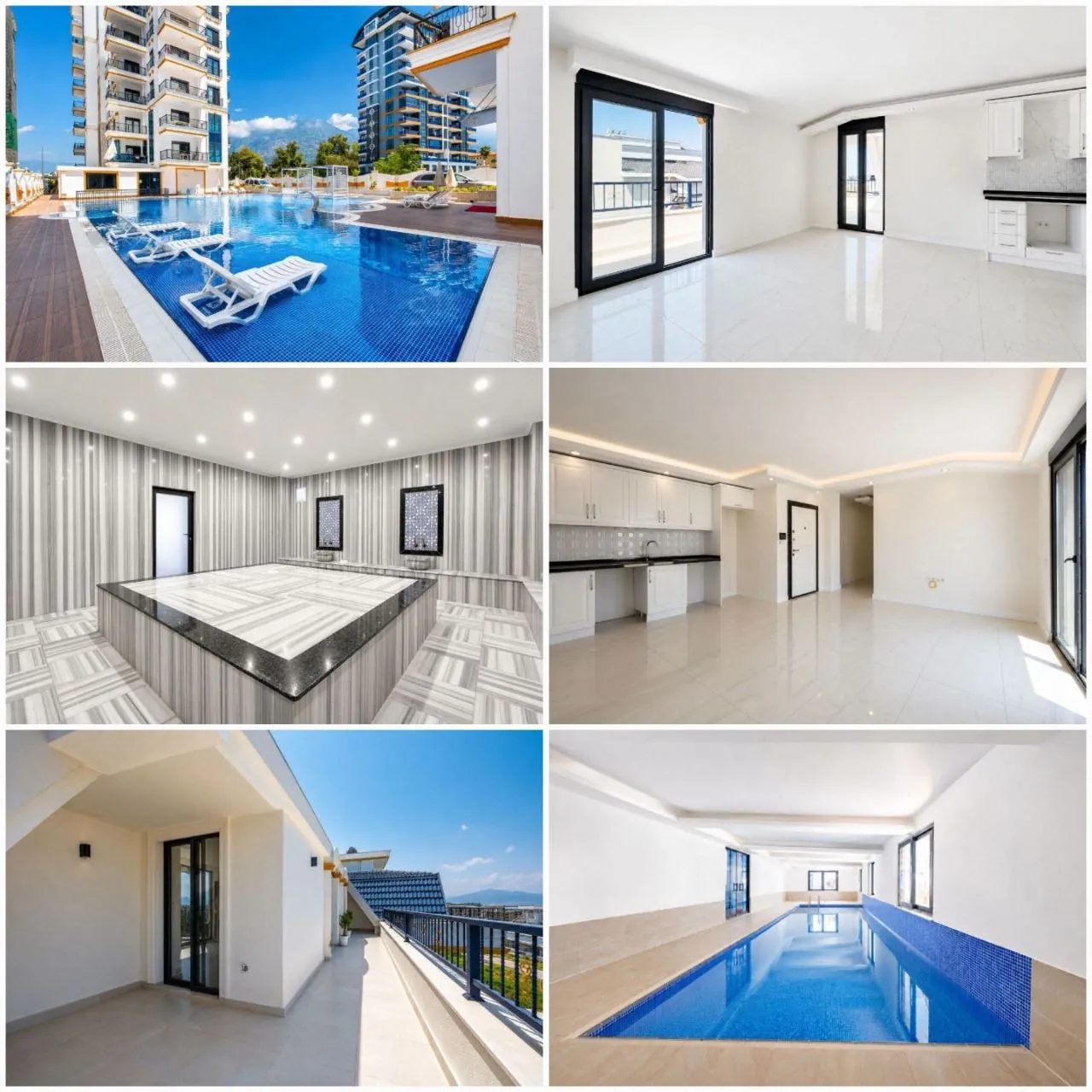 Дуплекс 3+1 120 м² в Volantis Tower, Махмутлар 1
