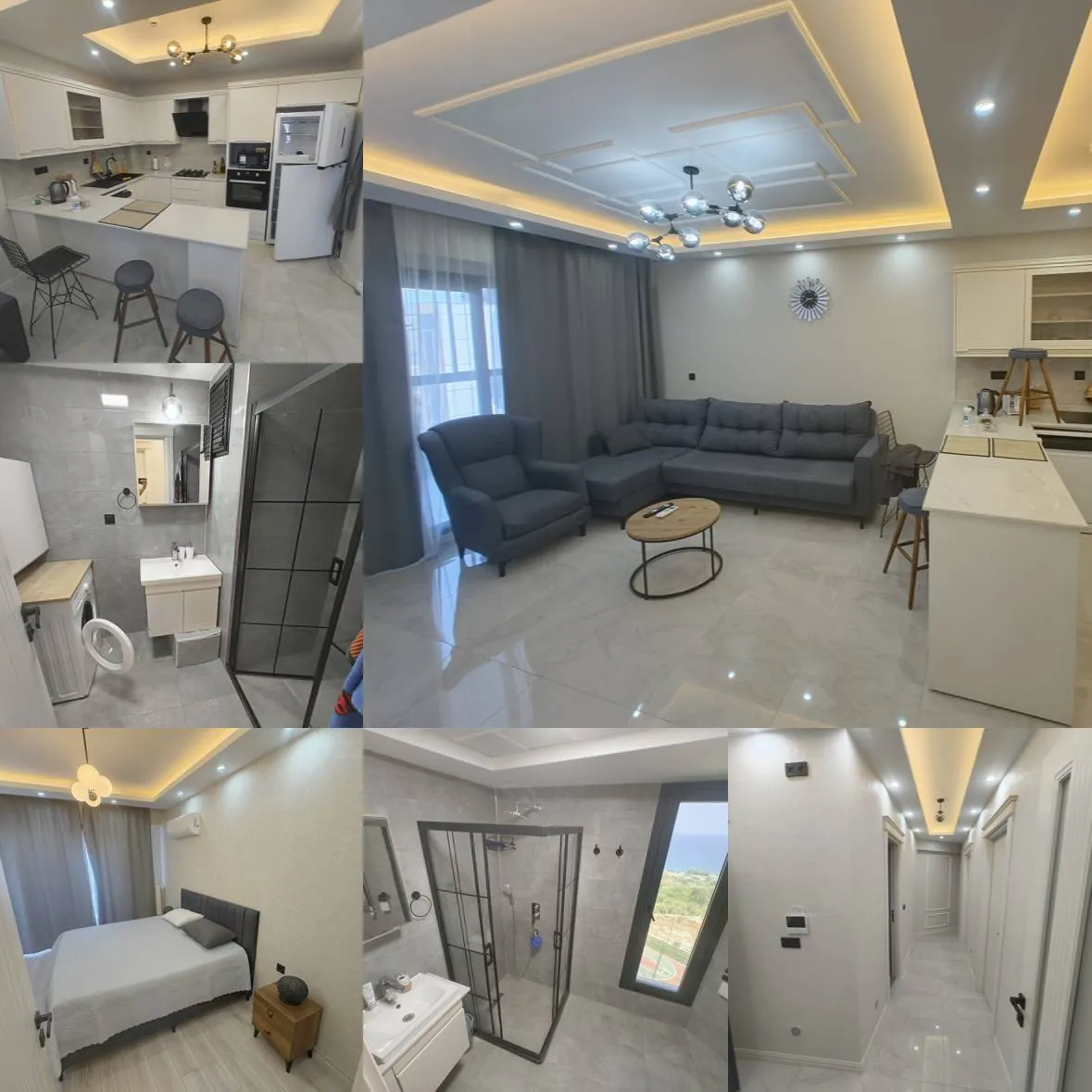 Квартира 2+1 90 м² с бассейном у моря в Мерсине 1