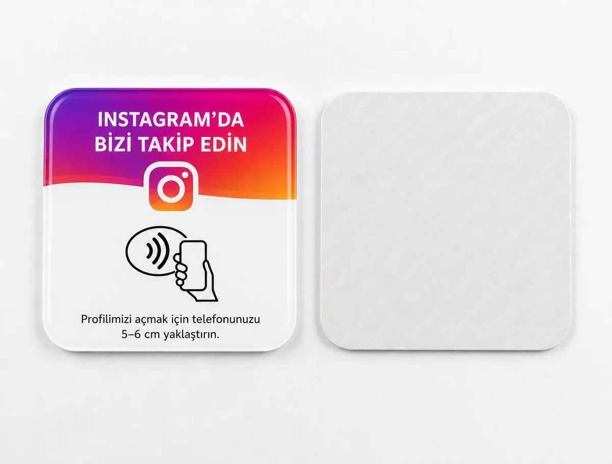 NFC-карта для перехода в Instagram 1