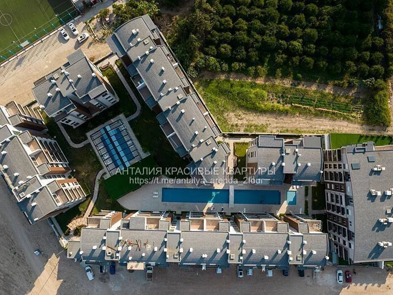 Квартира 1+1 на продажу в Casa Grande, Коньяалты 6