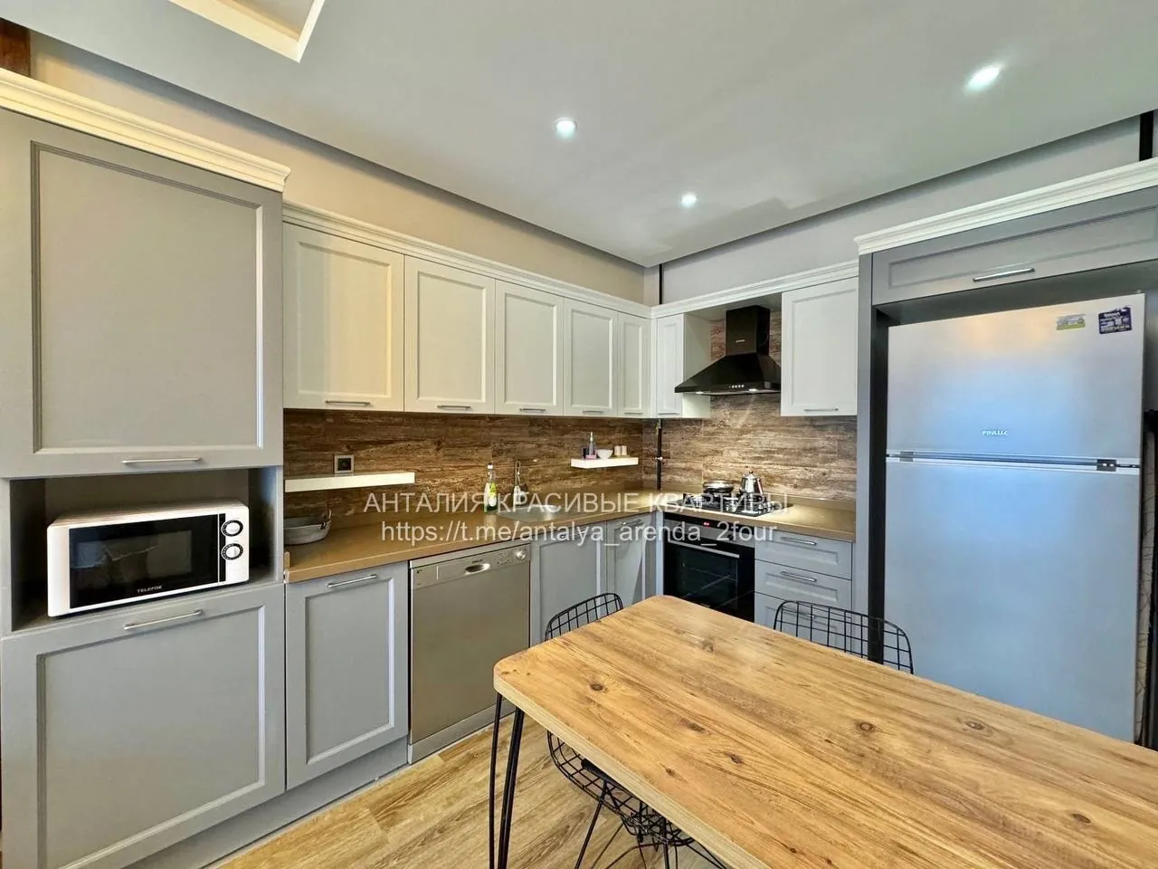 Квартира 1+1 на продажу в Casa Grande, Коньяалты 3