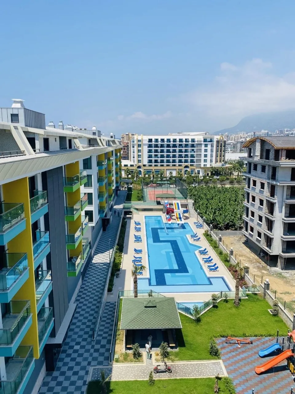 Квартира 1+1 в комплексе Конак Терас, Каргыджак 5
