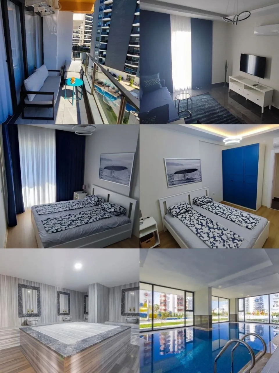 Квартира 1+1 в комплексе Tekinoğlu, Махмутлар 1