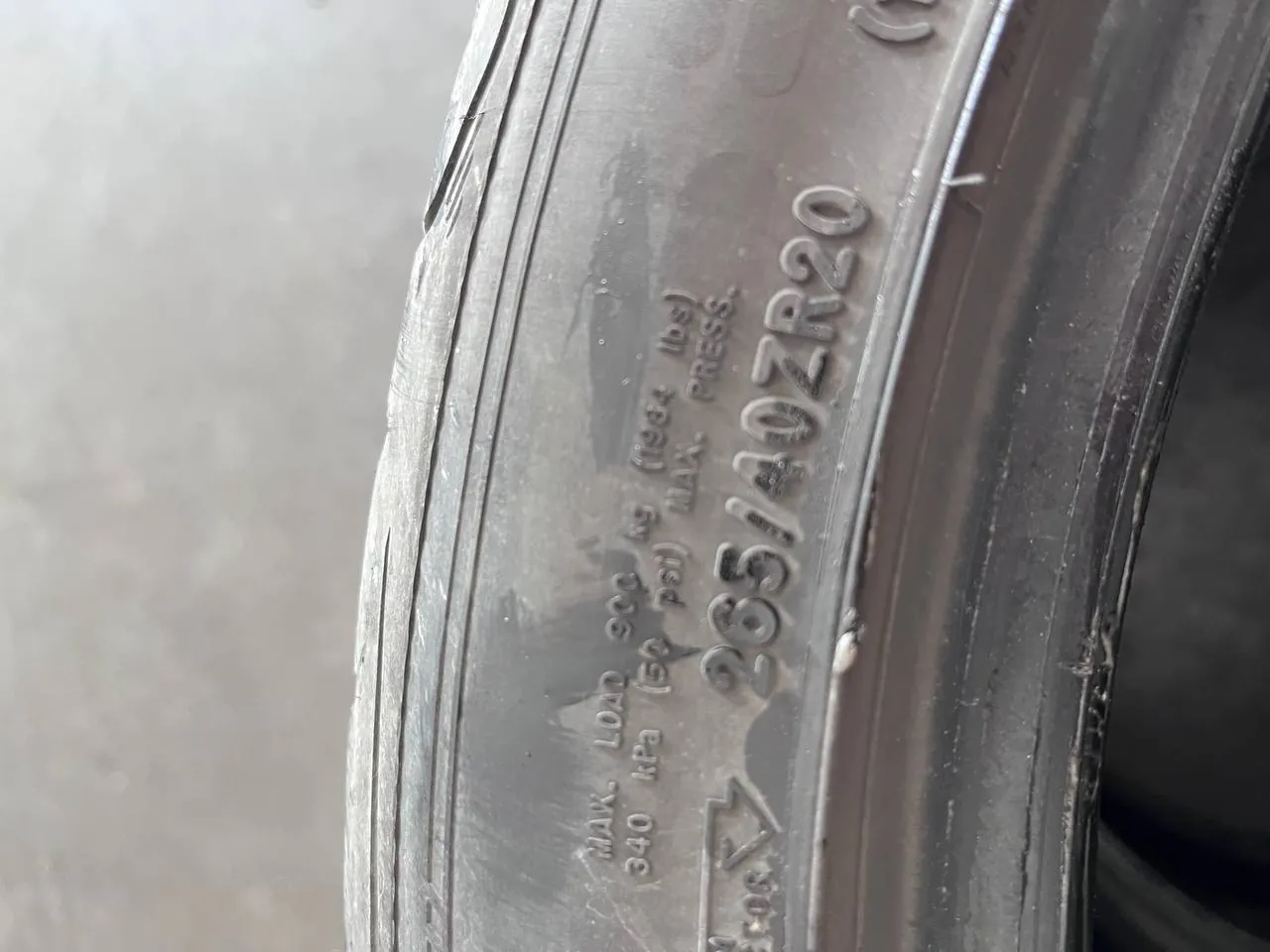 Летние шины GoodYear Eagle SuperSport 265/40/20 4