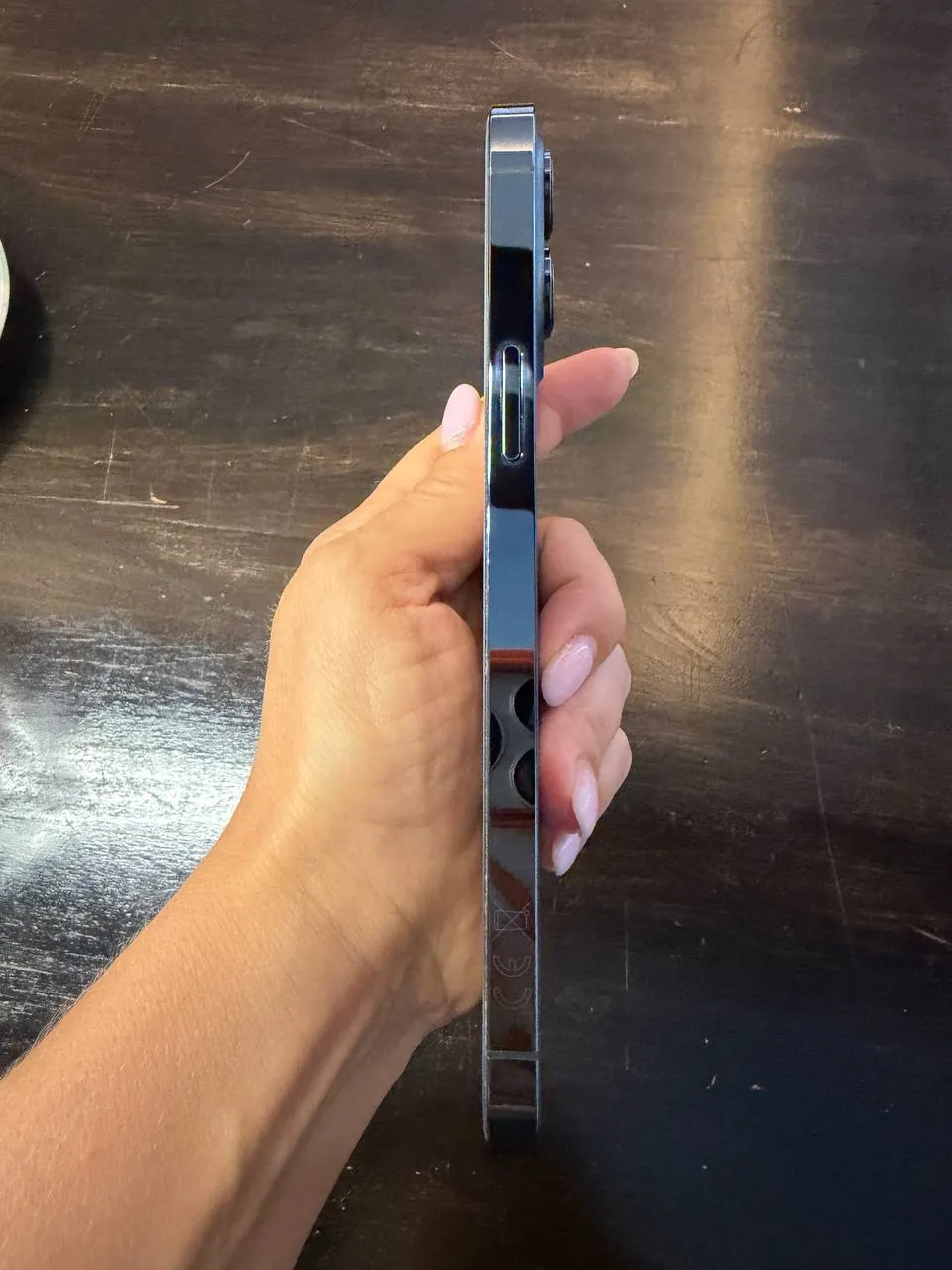 IPhone 12 Pro Max 256 ГБ синего цвета 4