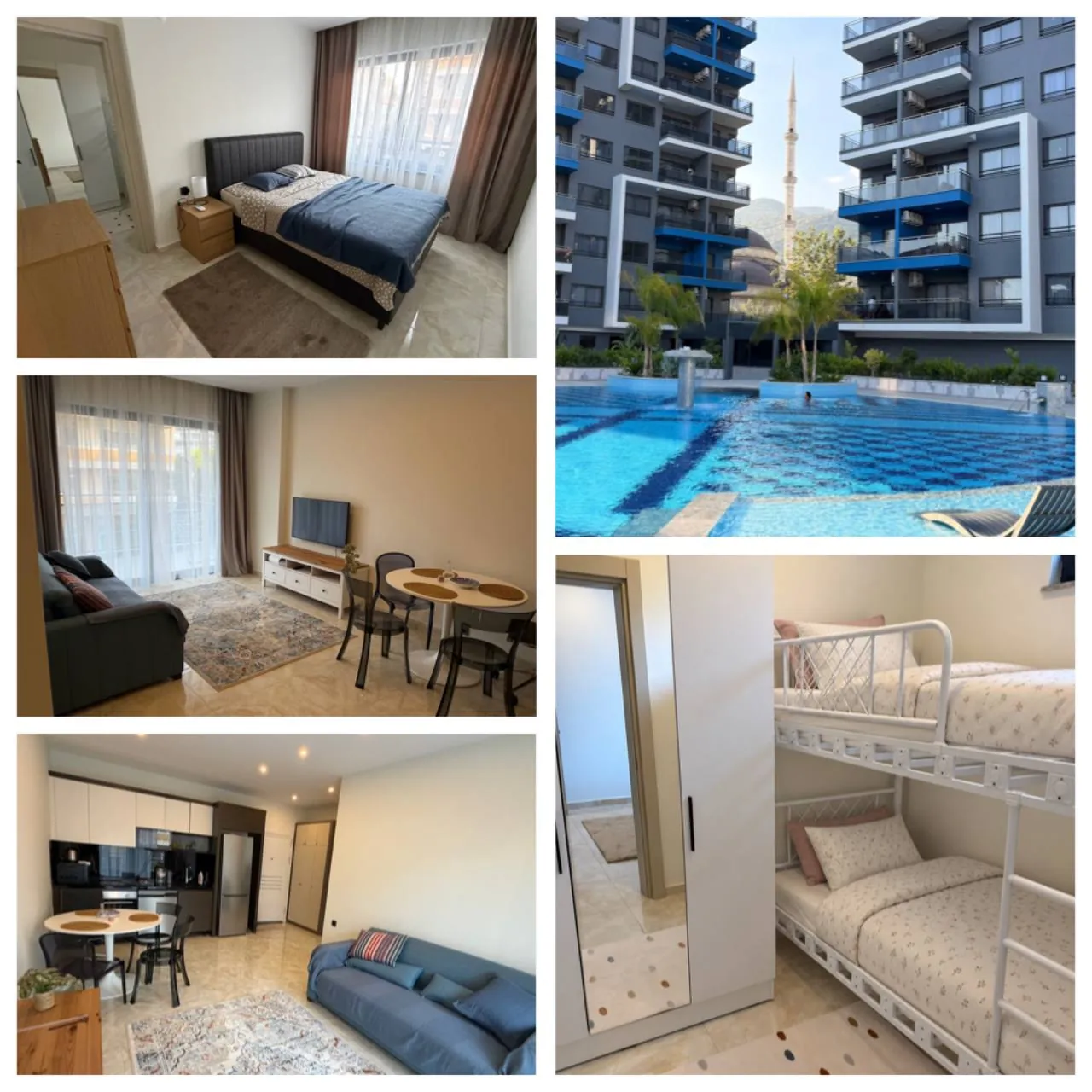 Квартира 1+1 55 м² в Konak City Tower 3, центр Аланьи 1