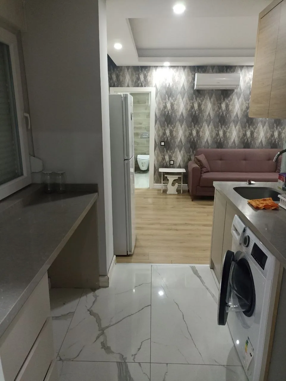 Квартира 1+1 в новом доме, Муратпаша 4