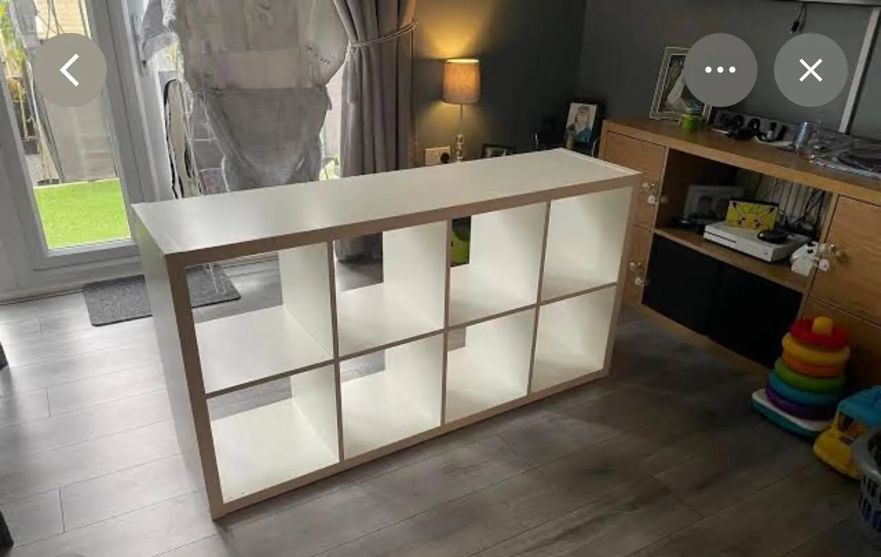 Стеллаж IKEA KALLAX на 8 ячеек 2