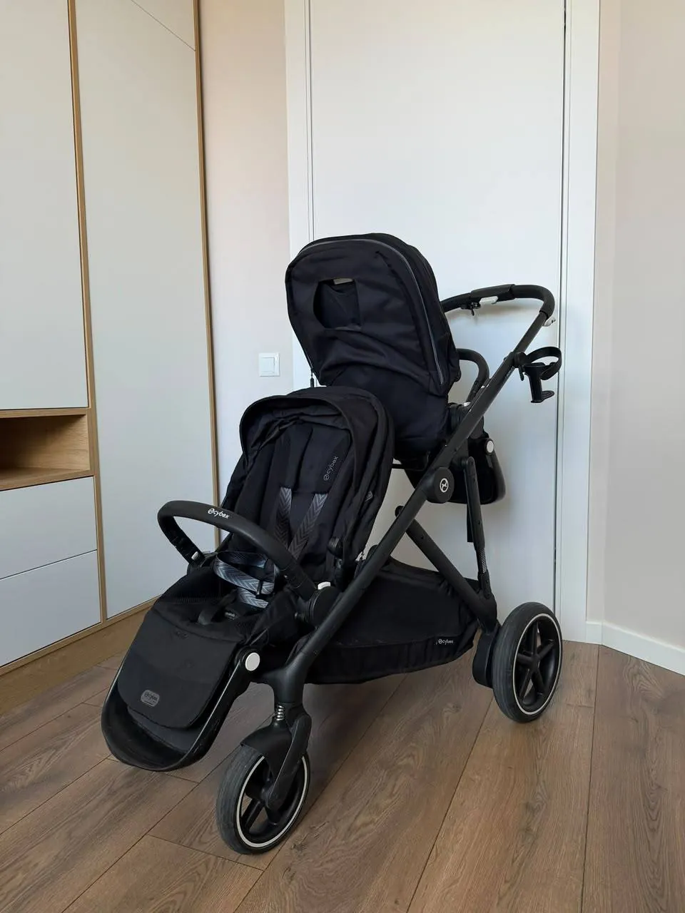 Электрическая коляска Cybex e-Gazelle S для двоих детей 2