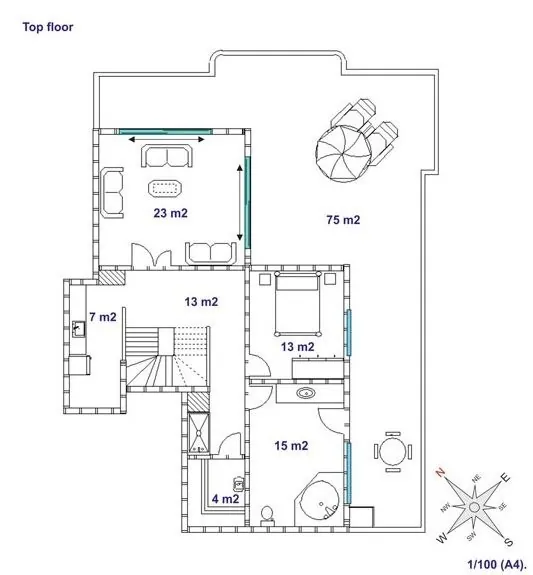 Пентхаус 3+2 260 м² в Махмутларе 2