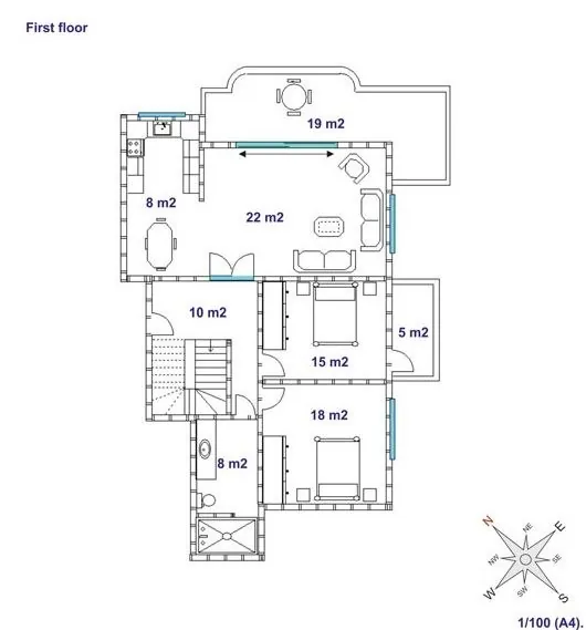 Пентхаус 3+2 260 м² в Махмутларе 3
