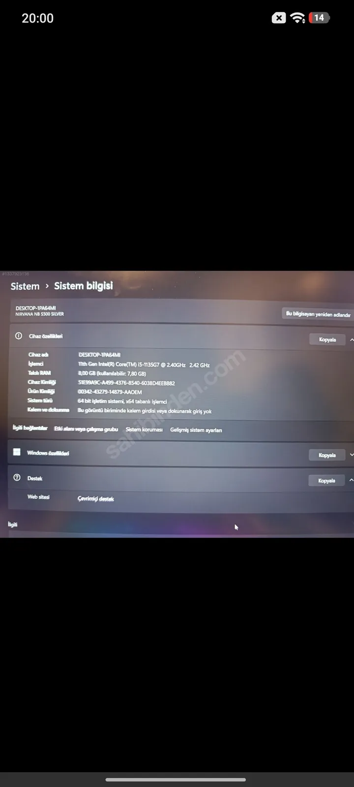 Ноутбук Casper Nirvana S500 на Intel Core i5 6