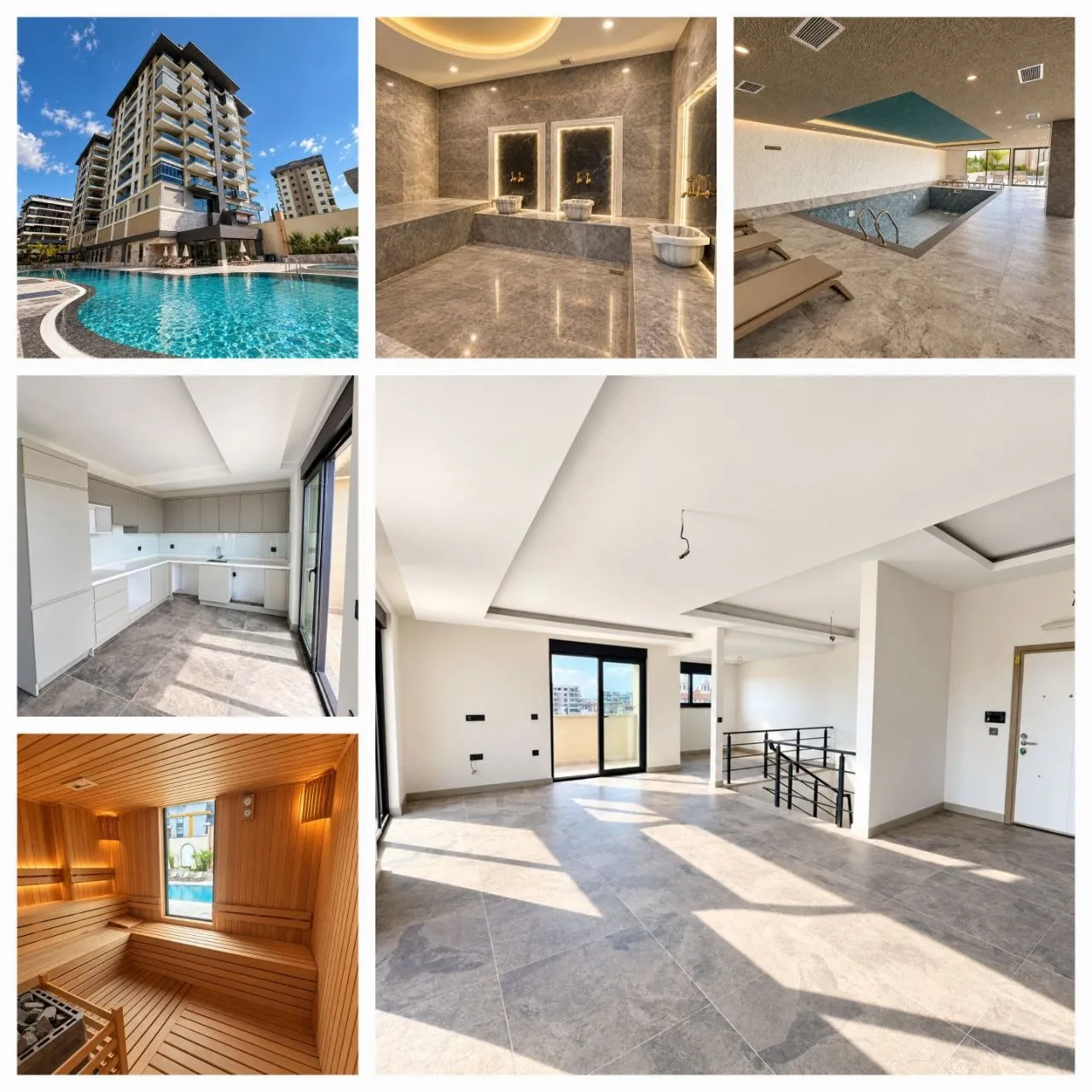 Дуплекс 3+1 174 м² в центре Махмутлара 1