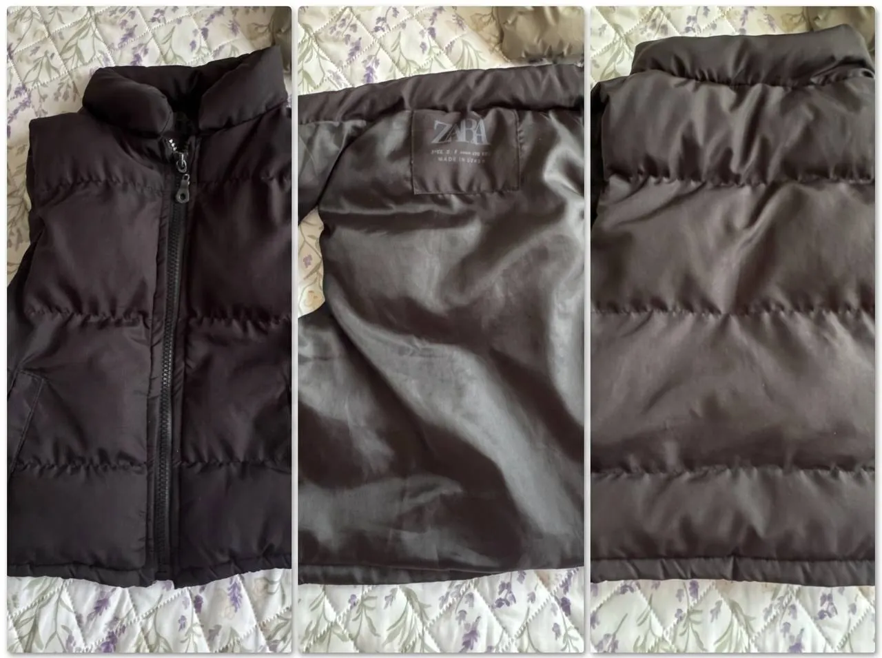 Детский жилет Zara чёрный 102 см 1