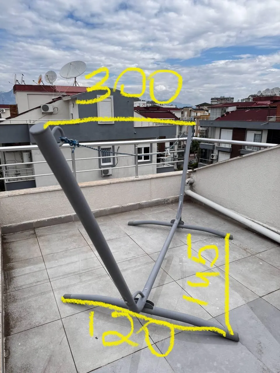 Подставка-основа для гамака IKEA 2