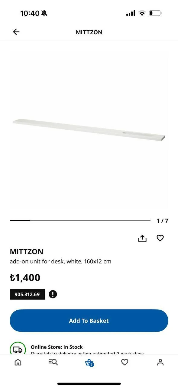 Регулируемый по высоте стол IKEA 160×80 см 4