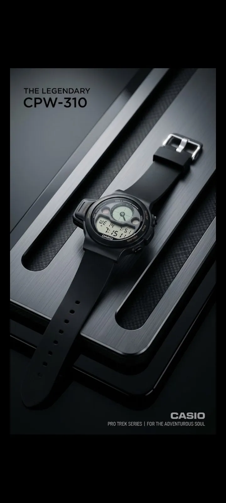 Винтажные часы Casio CPW-310 1