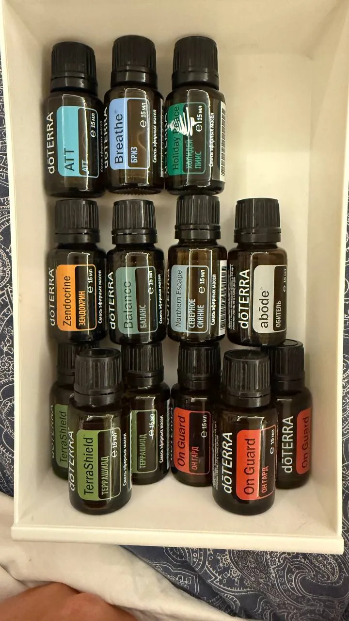 Эфирные масла DoTerra 4