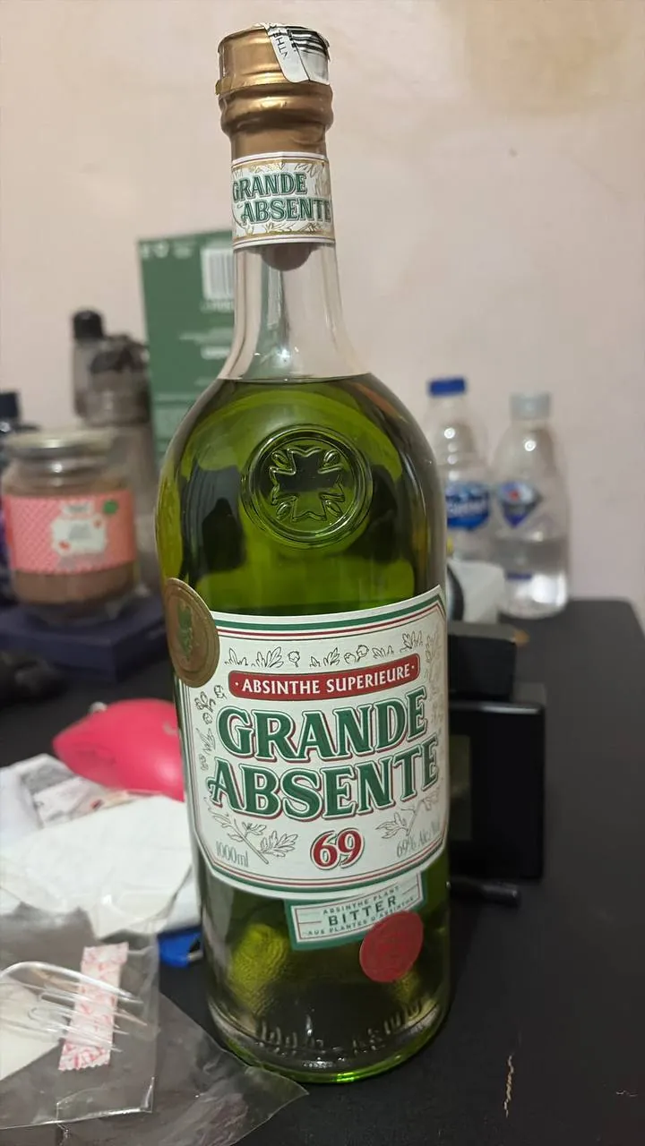 Абсент Grande Absente крепостью 69 градусов 1