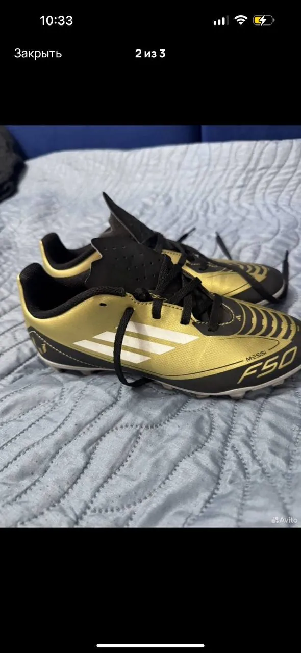 Бутсы Adidas оригинал 35.5 размера 1