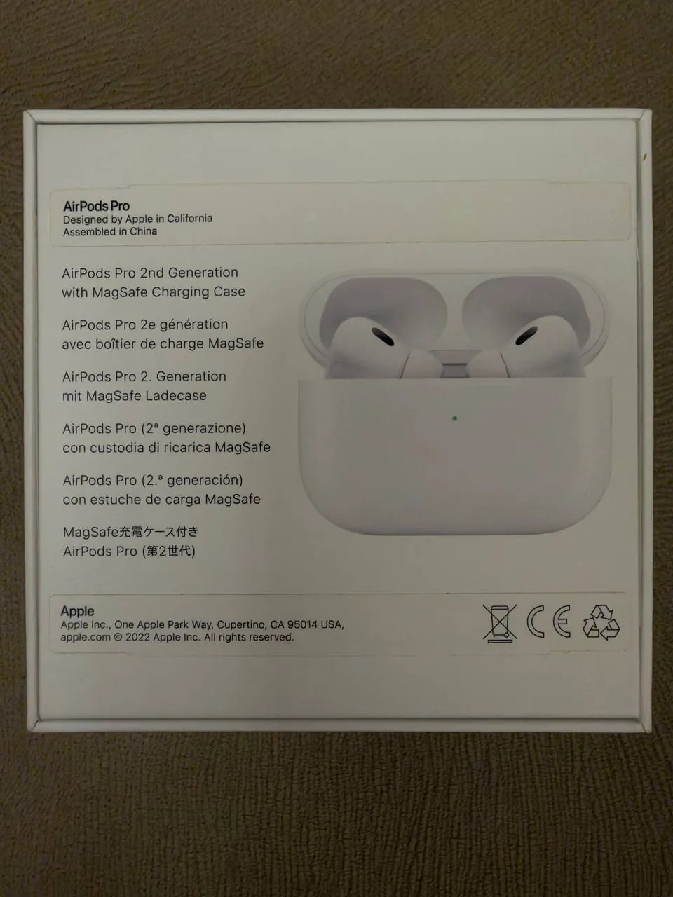 Наушники AirPods Pro 2 в полном комплекте 4
