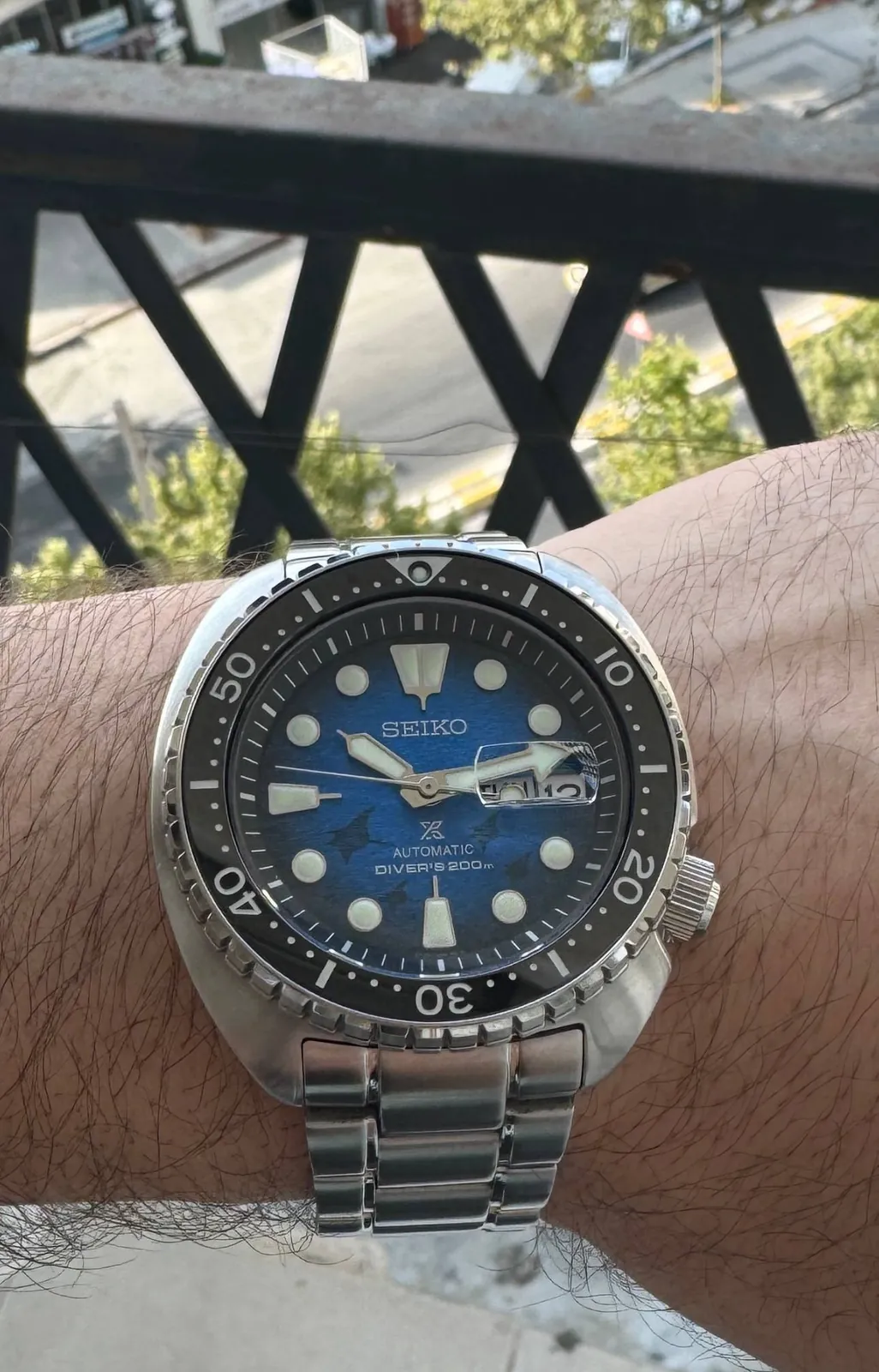 Дайверские часы Seiko Prospex King Turtle в идеальном состоянии 1