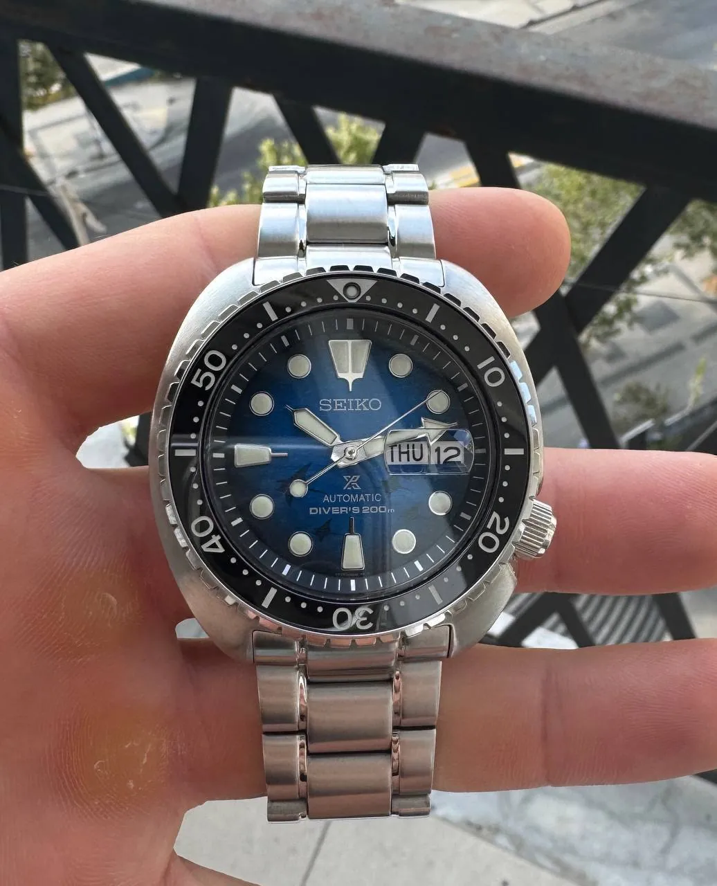 Дайверские часы Seiko Prospex King Turtle в идеальном состоянии 2