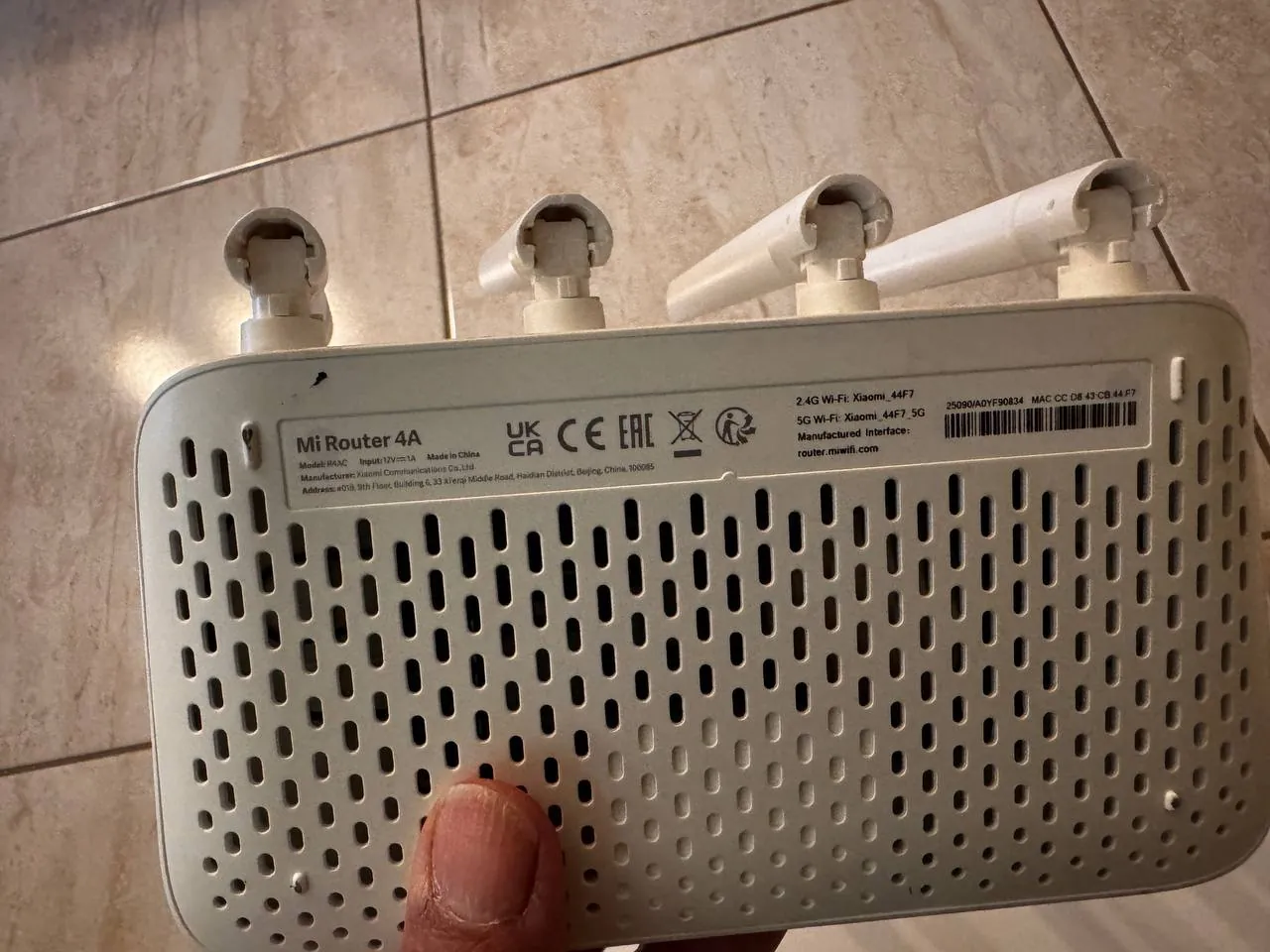 Wi-Fi роутер Xiaomi Mi Router 4A 2