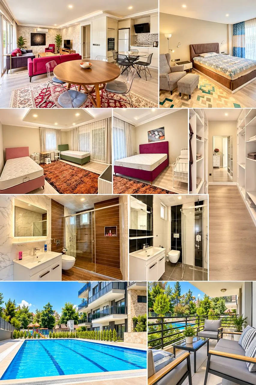 Дуплекс 4+1 в Унджалы, Анталия 1