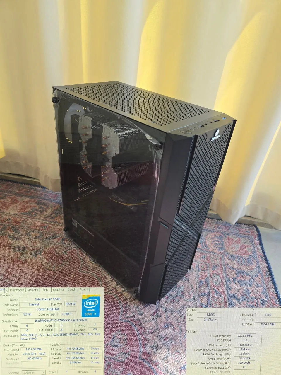 Игровой компьютер Intel Core i7, RTX 3060 Ti, 24GB RAM 1
