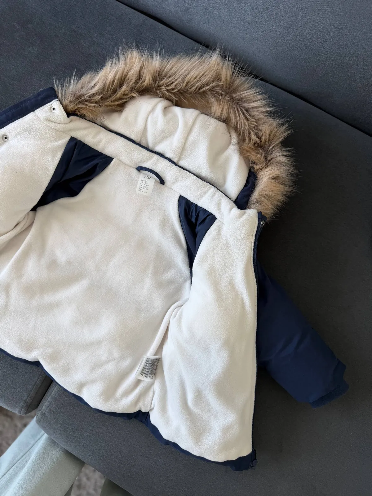 Детский комбинезон и куртка H&M 4