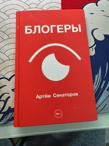 Книга «Блогеры» Артёма Сенаторова в твёрдой обложке 1