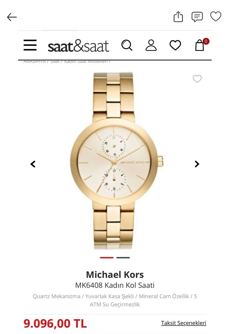 Женские часы Michael Kors розовое золото 2