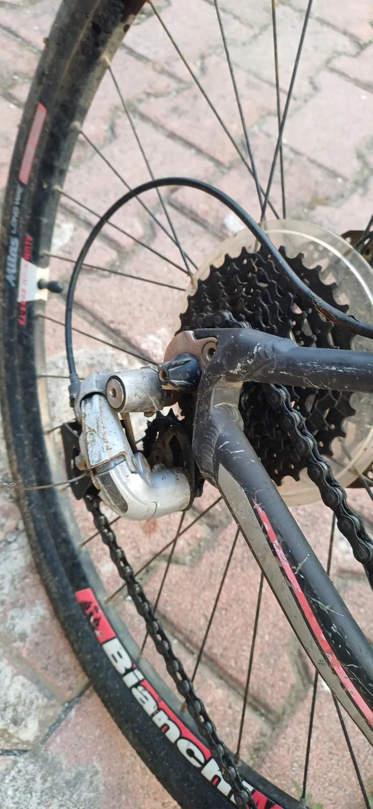 Велосипед Bianchi 7005 размер 26, требует регулировки 3