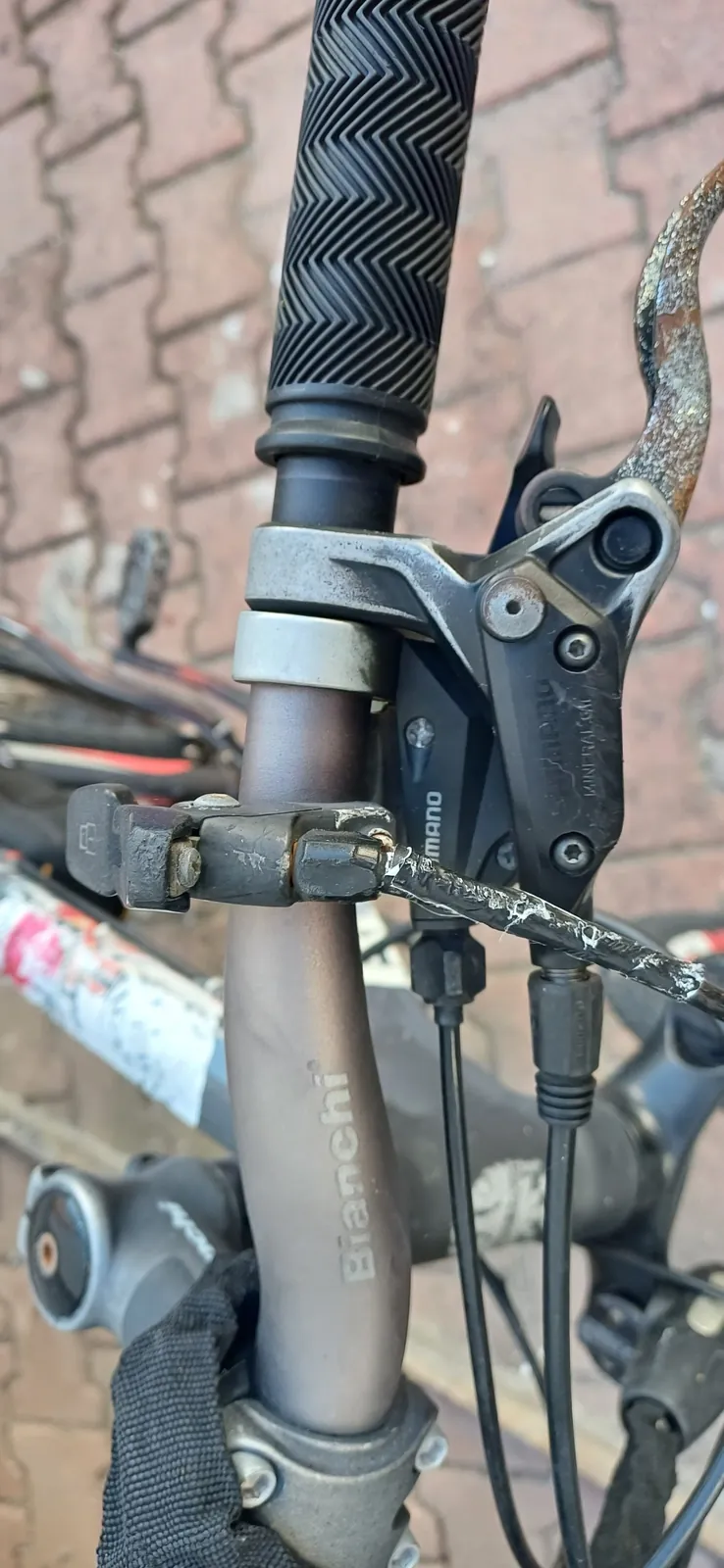 Велосипед Bianchi 7005 размер 26, требует регулировки 5
