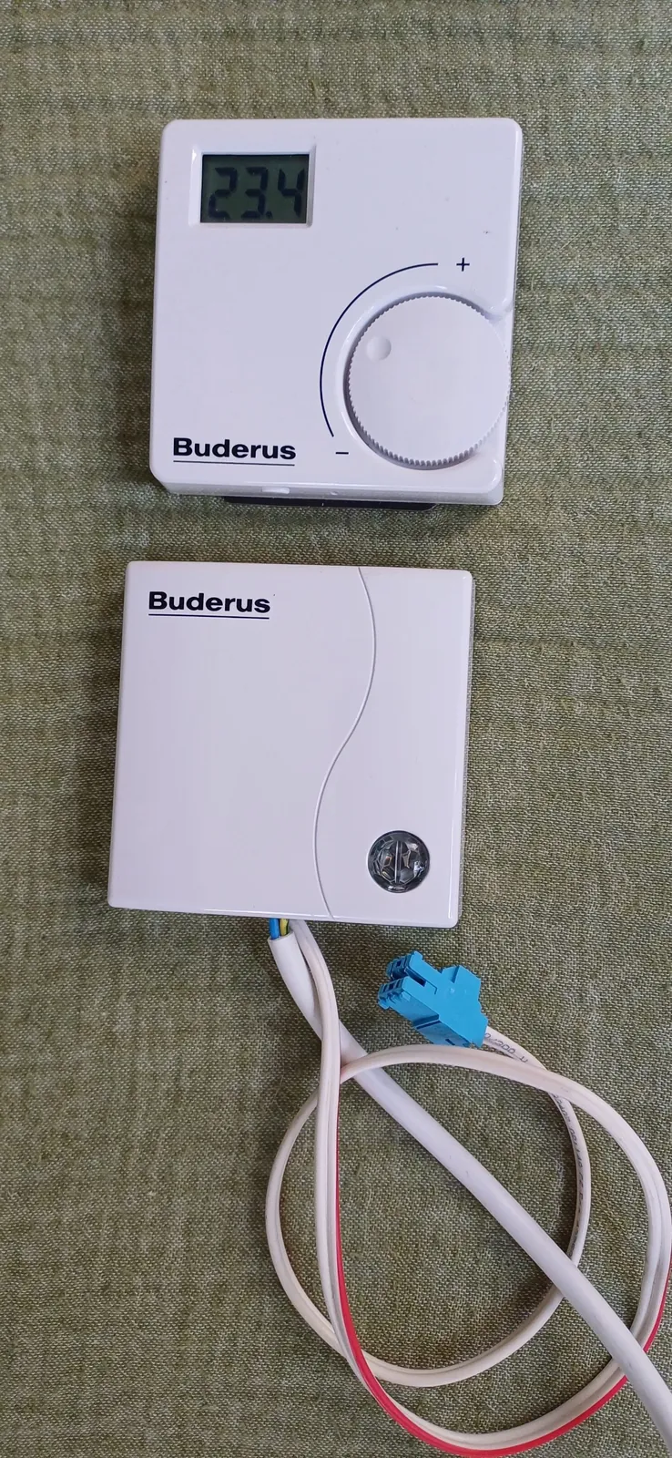 Беспроводной термостат Buderus RT20 RF для отопления 1