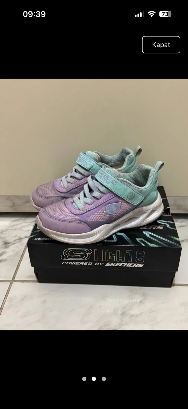 Детские кроссовки Skechers 30 размера 2