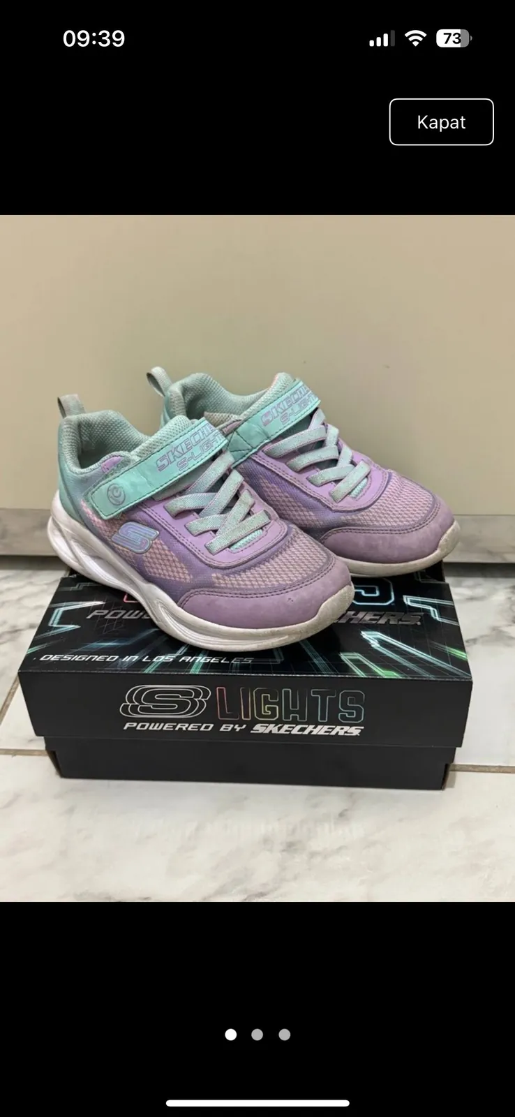 Детские кроссовки Skechers 30 размера 1